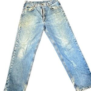 Carhart Men’s 34x32 Relaxed Fit Distressed B172 DST